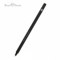 Ручка гелевая BRUNO VISCONTI "Super Slim Black", СИНЯЯ, узел 0,28 мм, линия 0,2 мм, 20-0398 Ручка гелевая BRUNO VISCONTI "Super Slim Black", СИНЯЯ, узел 0,28 мм, линия 0,2 мм, 20-0398