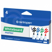 Маркеры стираемые для белой доски НАБОР 4 шт., 4 ЦВЕТА, CENTROPEN "Dry-Wipe", 8569/4, 1-4,5 мм, 585690401 Маркеры стираемые для белой доски НАБОР 4 шт., 4 ЦВЕТА, CENTROPEN "Dry-Wipe", 8569/4, 1-4,5 мм, 585690401