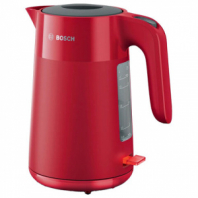 Чайник BOSCH TWK 2M164, 1,7 л, 2400 Вт, закрытый нагревательный элемент, пластик, красный Чайник BOSCH TWK 2M164, 1,7 л, 2400 Вт, закрытый нагревательный элемент, пластик, красный