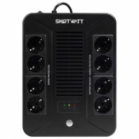 Источник бесперебойного питания SMARTWATT UPS SAFE PRO 1050, 1050 ВА (630 Вт), 8 розеток, 3703020270006 Источник бесперебойного питания SMARTWATT UPS SAFE PRO 1050, 1050 ВА (630 Вт), 8 розеток, 3703020270006