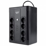 Источник бесперебойного питания SMARTWATT UPS SAFE PRO 650, 650 ВА (390 Вт), 8 розеток, 3703020270004 Источник бесперебойного питания SMARTWATT UPS SAFE PRO 650, 650 ВА (390 Вт), 8 розеток, 3703020270004
