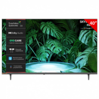 Телевизор SKYWORTH 40E55G, 40" (102 см), 1920x1080, LED, FULL HD, 16:9, Google TV, Wi-Fi, 60 Гц, черный