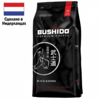 Кофе в зернах BUSHIDO "Black Katana" 1 кг, арабика 100%, НИДЕРЛАНДЫ, BU10004008 Кофе в зернах BUSHIDO "Black Katana" 1 кг, арабика 100%, НИДЕРЛАНДЫ, BU10004008