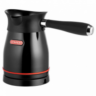 Турка электрическая CENTEK CT-1098, 0,5 л, 480 Вт, механическое управление, стальная, черная, CT-1098 SS Турка электрическая CENTEK CT-1098, 0,5 л, 480 Вт, механическое управление, стальная, черная, CT-1098 SS