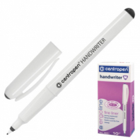 Ручка капиллярная (линер) ЧЕРНАЯ CENTROPEN "Handwriter", трехгранная, линия 0,5 мм, 4651, 2 4651 0112 Ручка капиллярная (линер) ЧЕРНАЯ CENTROPEN "Handwriter", трехгранная, линия 0,5 мм, 4651, 2 4651 0112