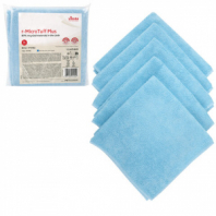 Салфетки VILEDA PROFESSIONAL "МикроТаффПлюс", КОМПЛЕКТ 5 шт., микрофибра, голубые, 38х38 см, 340 г/м2, 174192 Салфетки VILEDA PROFESSIONAL "МикроТаффПлюс", КОМПЛЕКТ 5 шт., микрофибра, голубые, 38х38 см, 340 г/м2, 174192