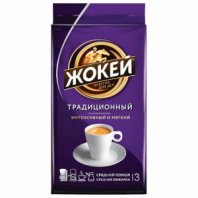 Кофе молотый ЖОКЕЙ "Традиционный", 250 г, 0305-26 Кофе молотый ЖОКЕЙ "Традиционный", 250 г, 0305-26