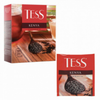 Чай TESS "Kenya" черный кенийский, 100 пакетиков в конвертах по 2 г, 1264-09 Чай TESS "Kenya" черный кенийский, 100 пакетиков в конвертах по 2 г, 1264-09