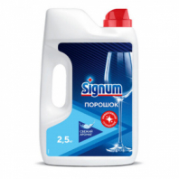 Порошок для мытья посуды в посудомоечных машинах 2,5 кг, SIGNUM/FINISH, 3011485 Порошок для мытья посуды в посудомоечных машинах 2,5 кг, SIGNUM/FINISH, 3011485