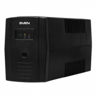 Источник бесперебойного питания SVEN Pro 800, 800VA (480W), 2 евророзетки, SV-013851 Источник бесперебойного питания SVEN Pro 800, 800VA (480W), 2 евророзетки, SV-013851