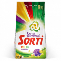 Стиральный порошок-автомат 3 кг, SORTI (Сорти) "Color", 8573-3АХ Стиральный порошок-автомат 3 кг, SORTI (Сорти) "Color", 8573-3АХ