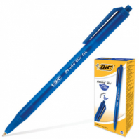 Ручка шариковая автоматическая BIC "Round Stic Clic", СИНЯЯ, узел 1 мм, линия письма 0,32 мм, 926376 Ручка шариковая автоматическая BIC "Round Stic Clic", СИНЯЯ, узел 1 мм, линия письма 0,32 мм, 926376