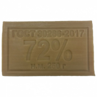 Мыло хозяйственное 72% 250 г (Меридиан), без упаковки, МИНПРОМТОРГ Мыло хозяйственное 72% 250 г (Меридиан), без упаковки, МИНПРОМТОРГ