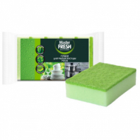 Губки для посуды 9,5х6,5 см MAXI, КОМПЛЕКТ 5 шт., поролон/абразив, MASTER FRESH Губки для посуды 9,5х6,5 см MAXI, КОМПЛЕКТ 5 шт., поролон/абразив, MASTER FRESH