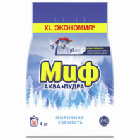 Стиральный порошок-автомат 4 кг, МИФ, 3 в 1, "Морозная свежесть", MS-81583945 Стиральный порошок-автомат 4 кг, МИФ, 3 в 1, "Морозная свежесть", MS-81583945