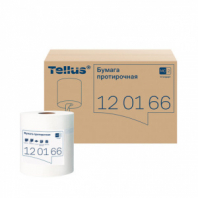 Бумага протирочная с центральной вытяжкой 275 м, Tellus/TORK (M2) UNIVERSAL, 1-слойная, белая, КОМПЛЕКТ 6 рулонов, 120166 Бумага протирочная с центральной вытяжкой 275 м, Tellus/TORK (M2) UNIVERSAL, 1-слойная, белая, КОМПЛЕКТ 6 рулонов, 120166
