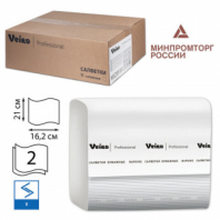 Салфетки VEIRO Professional (Система N4), Comfort, КОМПЛЕКТ 15 шт. х 220 шт., 2-слойные, белые, 21х16,2, V, NV211 Салфетки VEIRO Professional (Система N4), Comfort, КОМПЛЕКТ 15 шт. х 220 шт., 2-слойные, белые, 21х16,2, V, NV211