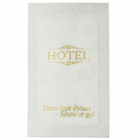 Гель для душа одноразовый 10 мл, КОМПЛЕКТ 500 шт., HOTEL, саше, флоупак, 2000113 Гель для душа одноразовый 10 мл, КОМПЛЕКТ 500 шт., HOTEL, саше, флоупак, 2000113