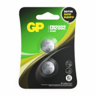 Батарейки литиевые GP Lithium CR2032 "таблетки, дисковые, кнопочные" КОМПЛЕКТ 2 шт., блистер, CR2032-2CRU2 Батарейки литиевые GP Lithium CR2032 "таблетки, дисковые, кнопочные" КОМПЛЕКТ 2 шт., блистер, CR2032-2CRU2