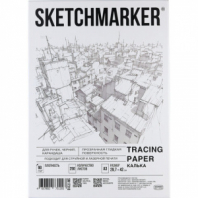 Калька А3 для печати и творчества, 90 г/м2, 250 листов, SKETCHMARKER, SM17310