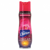 Освежитель воздуха аэрозольный 300 мл CHIRTON (Чиртон) Light Air "Релаксация чувств", сухое распыл, 45590, 4607145645590 Освежитель воздуха аэрозольный 300 мл CHIRTON (Чиртон) Light Air "Релаксация чувств", сухое распыл, 45590, 4607145645590