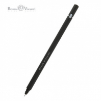 Ручка гелевая BRUNO VISCONTI "Super Slim Black", ЧЕРНАЯ, узел 0,28 мм, линия 0,2 мм, 20-0397 Ручка гелевая BRUNO VISCONTI "Super Slim Black", ЧЕРНАЯ, узел 0,28 мм, линия 0,2 мм, 20-0397
