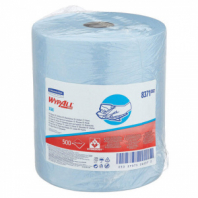 Протирочный нетканый материал KIMBERLY-CLARK Wypall X60, 500 листов в рулоне, 31,5х38 см, голубой, 8371 Протирочный нетканый материал KIMBERLY-CLARK Wypall X60, 500 листов в рулоне, 31,5х38 см, голубой, 8371