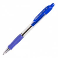 Ручка шариковая автоматическая с грипом PILOT Super Grip, СИНЯЯ, 1 мм, линия 0,27 мм, BPGP-10R-M L Ручка шариковая автоматическая с грипом PILOT Super Grip, СИНЯЯ, 1 мм, линия 0,27 мм, BPGP-10R-M L