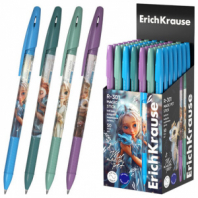 Ручка шариковая ERICH KRAUSE R-301 Stick "Magic Pet", СИНЯЯ, корпус ассорти, линия 0,35 мм, 63071 Ручка шариковая ERICH KRAUSE R-301 Stick "Magic Pet", СИНЯЯ, корпус ассорти, линия 0,35 мм, 63071