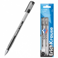 Ручки гелевые для ЕГЭ и ОГЭ ERICH KRAUSE G-Tone Stick Original, 0,5 мм, ЧЕРНЫЕ, набор 2 штуки, 39516 Ручки гелевые для ЕГЭ и ОГЭ ERICH KRAUSE G-Tone Stick Original, 0,5 мм, ЧЕРНЫЕ, набор 2 штуки, 39516