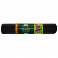 Мешки для мусора 200 л, XXXL, суперпрочные, черные, 34 мкм, 10 шт., MASTER FRESH