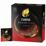 Чай CURTIS "Delicate Black" черный, 100 пакетиков в конвертах по 1,7 г, 101014 Чай CURTIS "Delicate Black" черный, 100 пакетиков в конвертах по 1,7 г, 101014