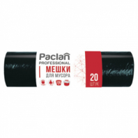 Мешки для мусора 120 л, черные, 20 шт., ПВД, 40 мкм, 70х110 см, PACLAN Professional "Особо прочные", 402058 Мешки для мусора 120 л, черные, 20 шт., ПВД, 40 мкм, 70х110 см, PACLAN Professional "Особо прочные", 402058