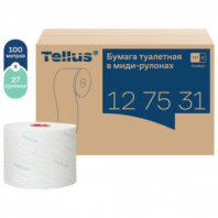 Бумага туалетная 100 м, Tellus/TORK (Система Т6) ADVANCED, КОМПЛЕКТ 27 рулонов, 2-слойная, белая, 127531, 127530/127531 Бумага туалетная 100 м, Tellus/TORK (Система Т6) ADVANCED, КОМПЛЕКТ 27 рулонов, 2-слойная, белая, 127531, 127530/127531