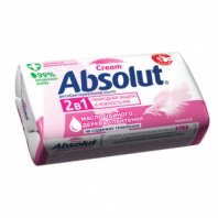Мыло туалетное антибактериальное 90 г ABSOLUT (Абсолют) "Нежное", не содержит триклозан, 6058, 6001,6058 Мыло туалетное антибактериальное 90 г ABSOLUT (Абсолют) "Нежное", не содержит триклозан, 6058, 6001,6058