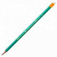 Карандаш чернографитный BIC, 1 шт., "Evolution", HB, с ластиком, корпус зеленый, 8803323 Карандаш чернографитный BIC, 1 шт., "Evolution", HB, с ластиком, корпус зеленый, 8803323