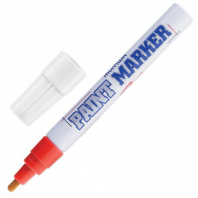 Маркер-краска лаковый (paint marker) MUNHWA, 4 мм, КРАСНЫЙ, нитро-основа, алюминиевый корпус, PM-03 Маркер-краска лаковый (paint marker) MUNHWA, 4 мм, КРАСНЫЙ, нитро-основа, алюминиевый корпус, PM-03
