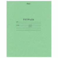 Тетрадь ЗЕЛЁНАЯ обложка 18 л., клетка с полями, офсет, "HATBER", 012296, 18Т5B1_05112 Тетрадь ЗЕЛЁНАЯ обложка 18 л., клетка с полями, офсет, "HATBER", 012296, 18Т5B1_05112
