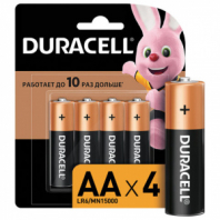 Батарейки КОМПЛЕКТ 4 шт., DURACELL Basic ОРИГИНАЛ, AA (LR6, 15А), алкалиновые, пальчиковые, MN 1500 АА LR6 Батарейки КОМПЛЕКТ 4 шт., DURACELL Basic ОРИГИНАЛ, AA (LR6, 15А), алкалиновые, пальчиковые, MN 1500 АА LR6