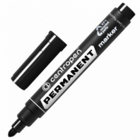 Маркер перманентный CENTROPEN 8566, ЧЕРНЫЙ, круглый наконечник, 2,5 мм, 5 8566 0112 Маркер перманентный CENTROPEN 8566, ЧЕРНЫЙ, круглый наконечник, 2,5 мм, 5 8566 0112