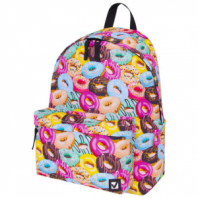 Рюкзак BRAUBERG СИТИ-ФОРМАТ универсальный, "Donuts", разноцветный, 41х32х14 см, 228862 Рюкзак BRAUBERG СИТИ-ФОРМАТ универсальный, "Donuts", разноцветный, 41х32х14 см, 228862