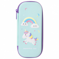 Пенал BRAUBERG, 1 отделение, 1 откидная планка, EVA 3D, 22х10х5 см, "Unicorn", 270699 Пенал BRAUBERG, 1 отделение, 1 откидная планка, EVA 3D, 22х10х5 см, "Unicorn", 270699