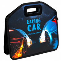 Папка-сумка ЮНЛАНДИЯ, 1 отделение, фетровые ручки, 34х30х11 см, "Night race", 270999 Папка-сумка ЮНЛАНДИЯ, 1 отделение, фетровые ручки, 34х30х11 см, "Night race", 270999