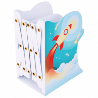Подставка-держатель для книг и учебников фигурная BRAUBERG KIDS "Cosmo" раздвижная, металлическая, 238068 Подставка-держатель для книг и учебников фигурная BRAUBERG KIDS "Cosmo" раздвижная, металлическая, 238068