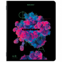 Тетрадь предметная PIGMENT 48 л., глянцевый УФ-лак, ФИЗИКА, клетка, подсказ, BRAUBERG, 404768 Тетрадь предметная PIGMENT 48 л., глянцевый УФ-лак, ФИЗИКА, клетка, подсказ, BRAUBERG, 404768
