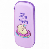 Пенал BRAUBERG, 1 отделение, 1 откидная планка, EVA, 22х10х5 см, "Capybara", 272335 Пенал BRAUBERG, 1 отделение, 1 откидная планка, EVA, 22х10х5 см, "Capybara", 272335