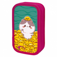 Пенал ЮНЛАНДИЯ, 3 отделения, картон с эффектом soft-touch, 19х11 см, "Duck tales", 273500 Пенал ЮНЛАНДИЯ, 3 отделения, картон с эффектом soft-touch, 19х11 см, "Duck tales", 273500