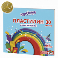 Пластилин классический ЮНЛАНДИЯ "ЮНЫЙ ВОЛШЕБНИК", 30 цветов, 600 г, со стеком,ВЫСШЕЕ КАЧЕСТВО, 105903 Пластилин классический ЮНЛАНДИЯ "ЮНЫЙ ВОЛШЕБНИК", 30 цветов, 600 г, со стеком,ВЫСШЕЕ КАЧЕСТВО, 105903