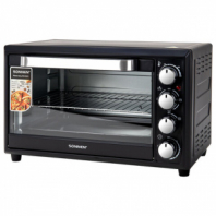 Мини-печь электрическая SONNEN EO-HL33, 1800 Вт, 33 л, 3 режима нагрева, таймер, механическое управление, черная, 458305 Мини-печь электрическая SONNEN EO-HL33, 1800 Вт, 33 л, 3 режима нагрева, таймер, механическое управление, черная, 458305