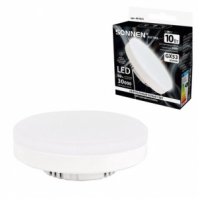 Лампа светодиодная SONNEN EXTRA, 10 (90) Вт, GX53, таблетка, нейтральный белый, 30000 ч, LED 10W-4000-GX53, 457931 Лампа светодиодная SONNEN EXTRA, 10 (90) Вт, GX53, таблетка, нейтральный белый, 30000 ч, LED 10W-4000-GX53, 457931